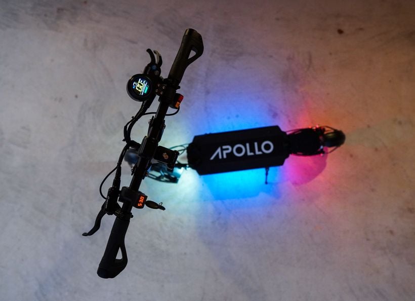 Apollo Ghost From Above With Lights On