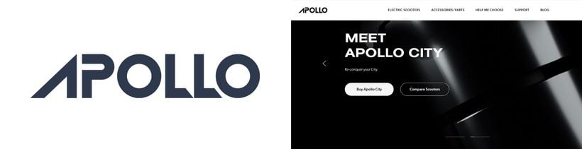 Apollo Logo and Website