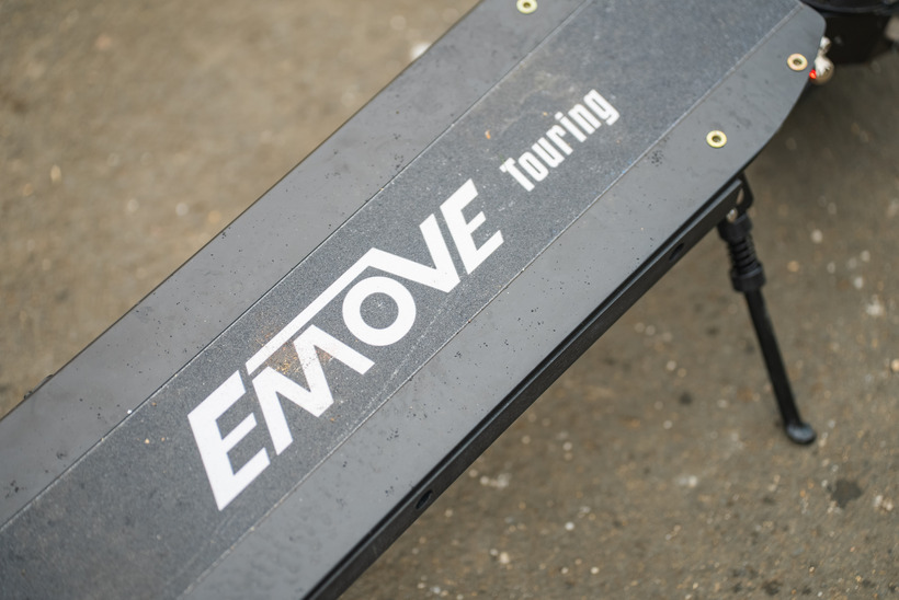 Close Up of EMOVE Touring Deck