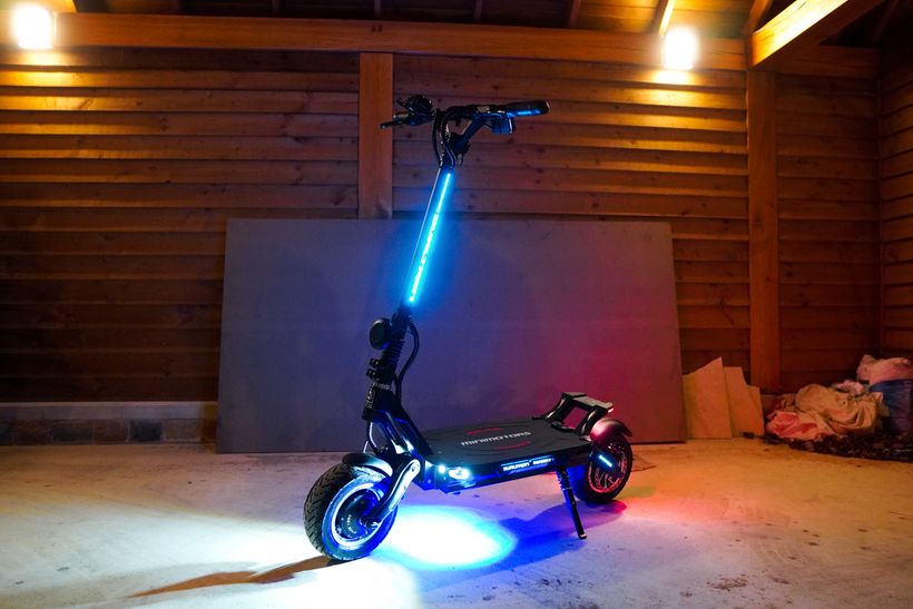 Dualtron Thunder 2 With Lights On