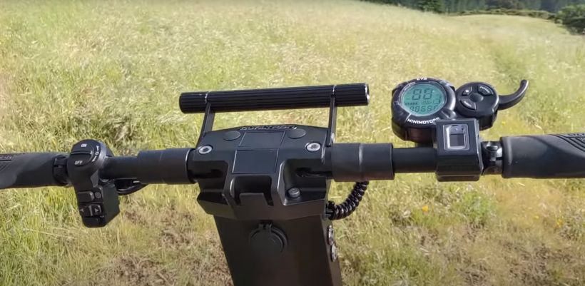Dualtron X Handlebars From Rider's Point of View