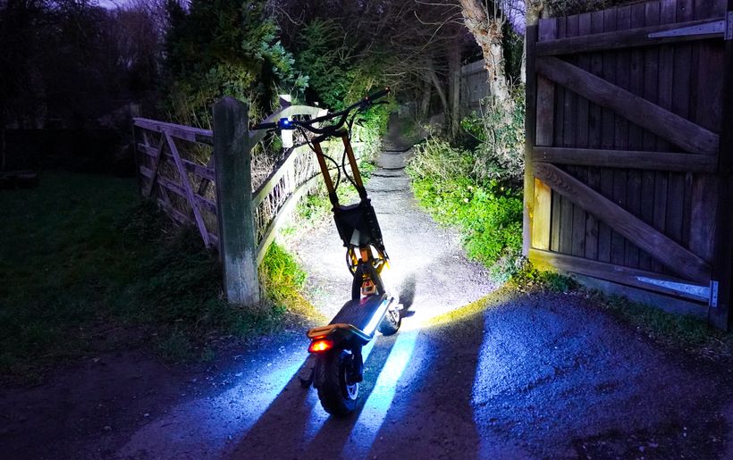 Electric Scooter with Lights