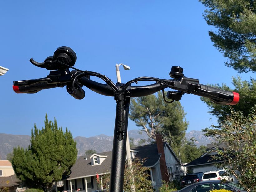 Front View of Varla One Eagle Handlebars