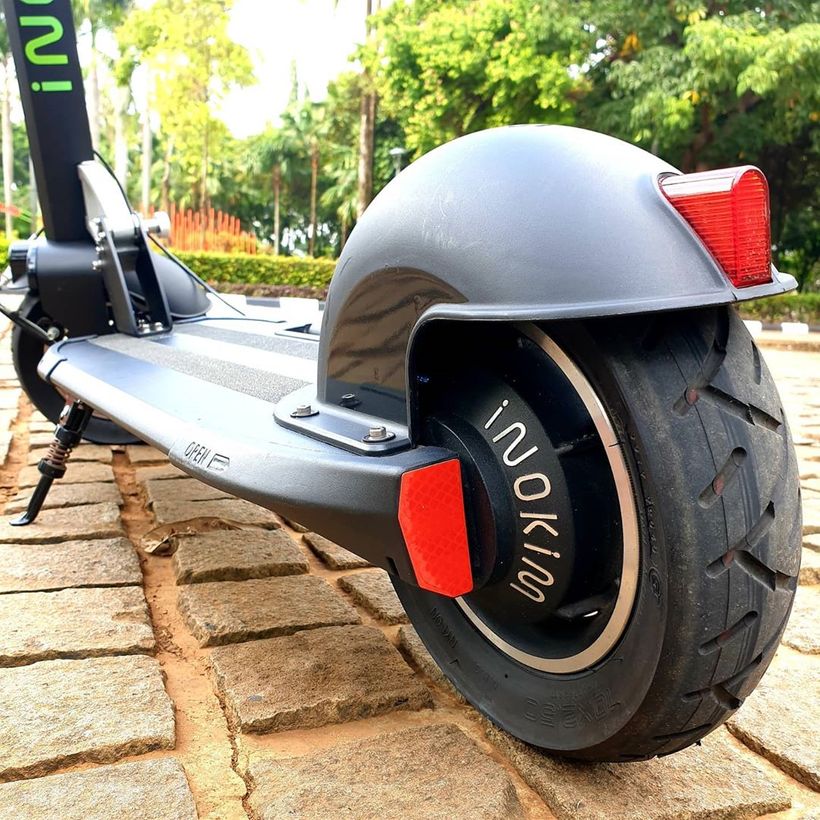 INOKIM Quick 3 Rear Wheel and LED Light Built into Fender