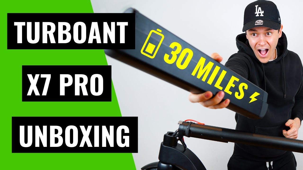Turboant X7 Pro | Unboxing the Best Electric Scooter Under $500