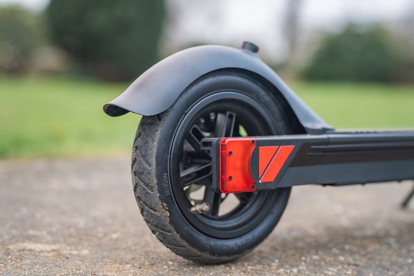 Turboant M10 Lite Rear Tire and Taillight