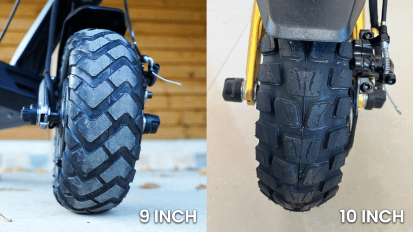 SPLACH Titan 9-Inch vs 10-Inch Tires